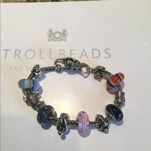 Authentic TROLLBEADS bracelet